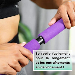 Barre d'étirement de yoga