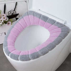 Tapis de couverture de siège de toilette chaud d'hiver