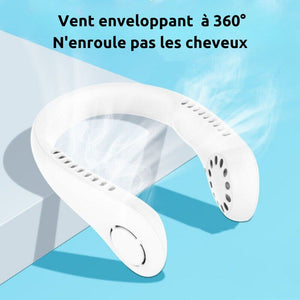 Ventilateur de cou portable